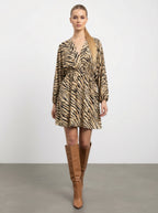 Abito Corto Animalier