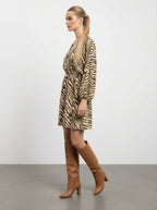 Abito Corto Animalier