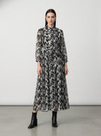 Abito lungo fantasia