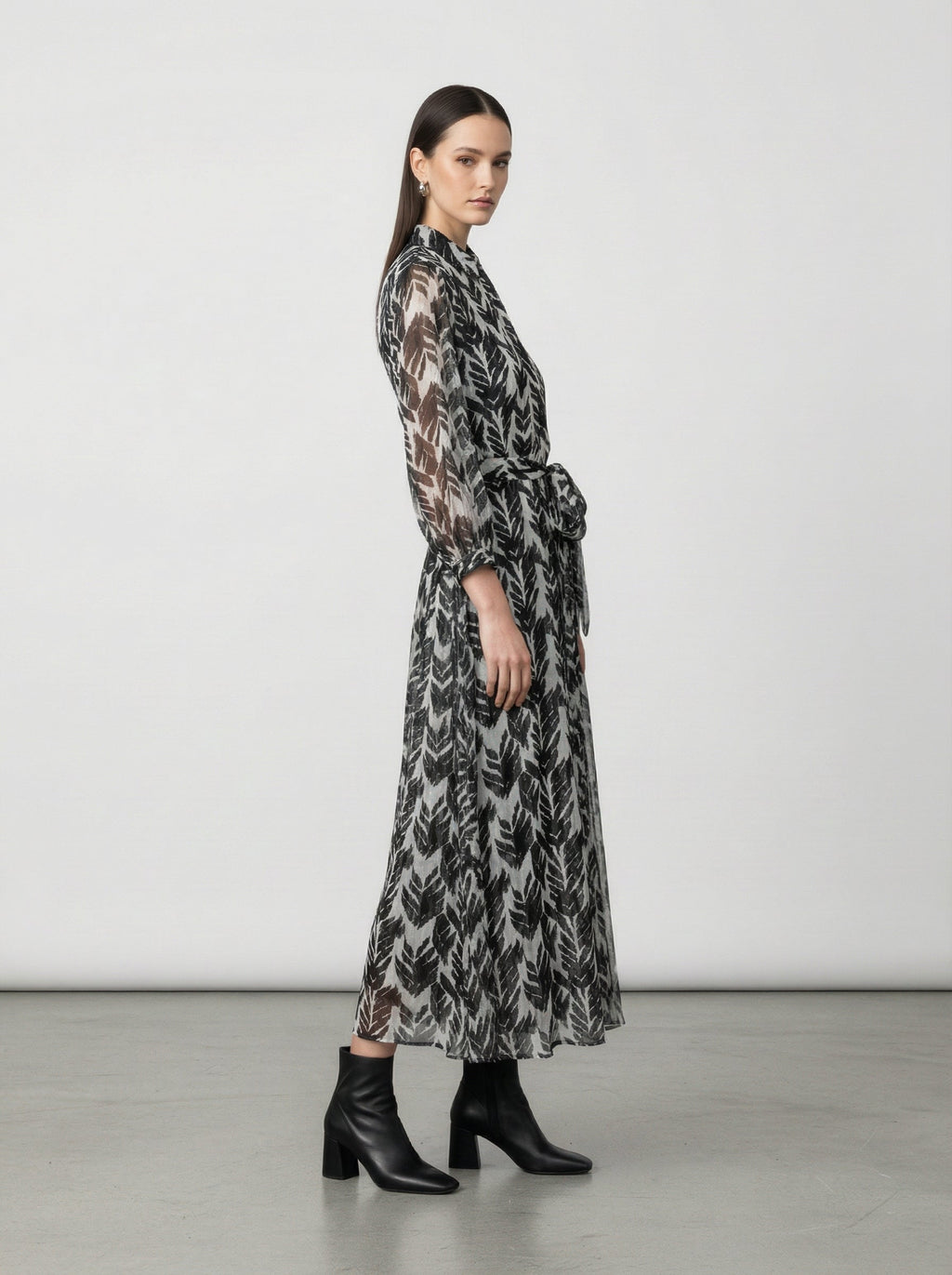 Abito lungo fantasia