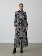 Abito lungo fantasia