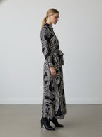 Abito lungo fantasia