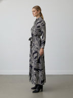 Abito lungo fantasia