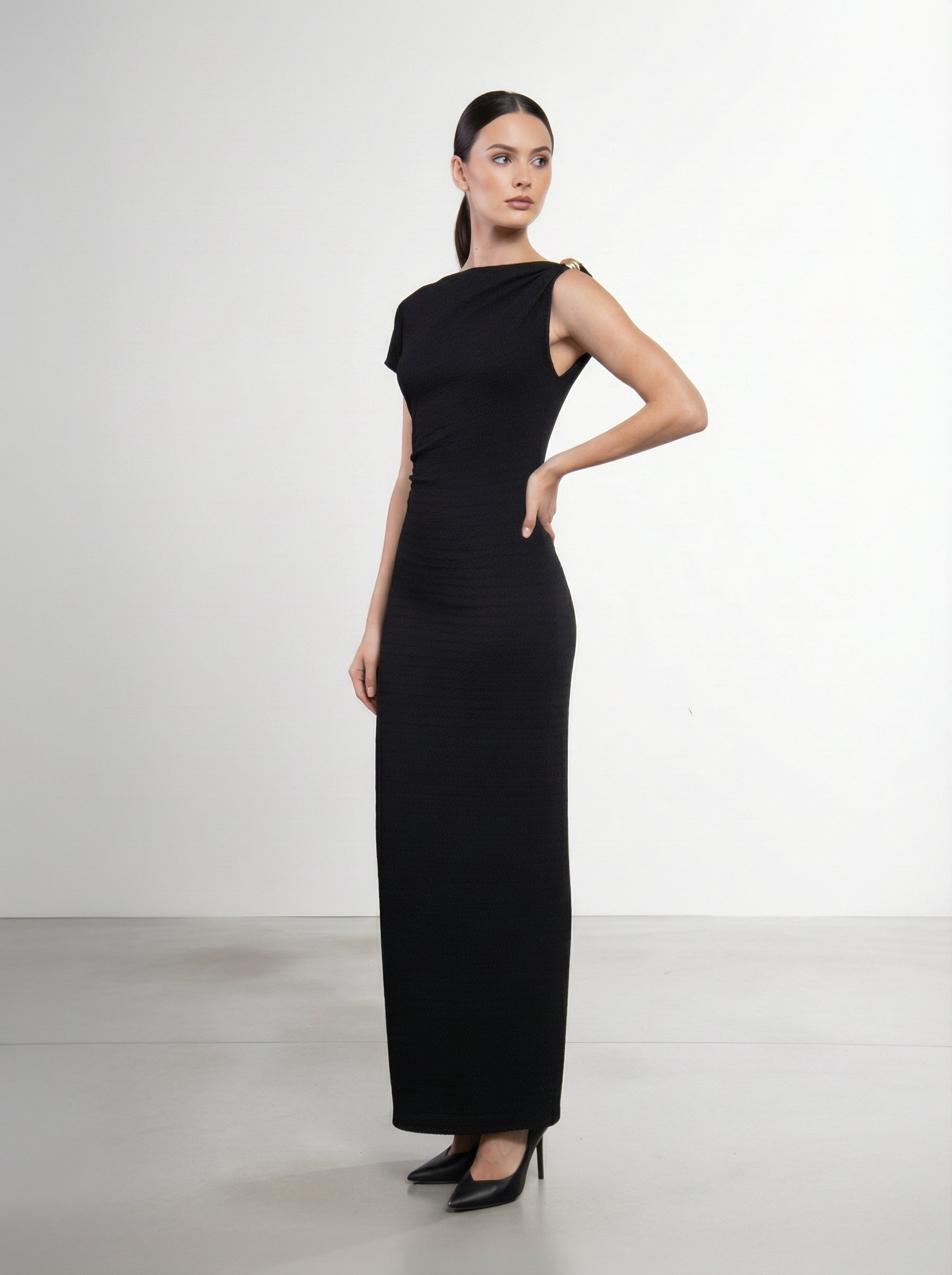 Abito lungo a tubino