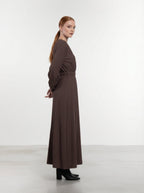 Abito Lungo con Cintura