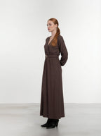 Abito Lungo con Cintura