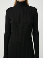 Abito lungo a costine