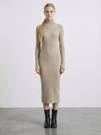 Abito lungo a costine