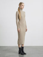 Abito lungo a costine