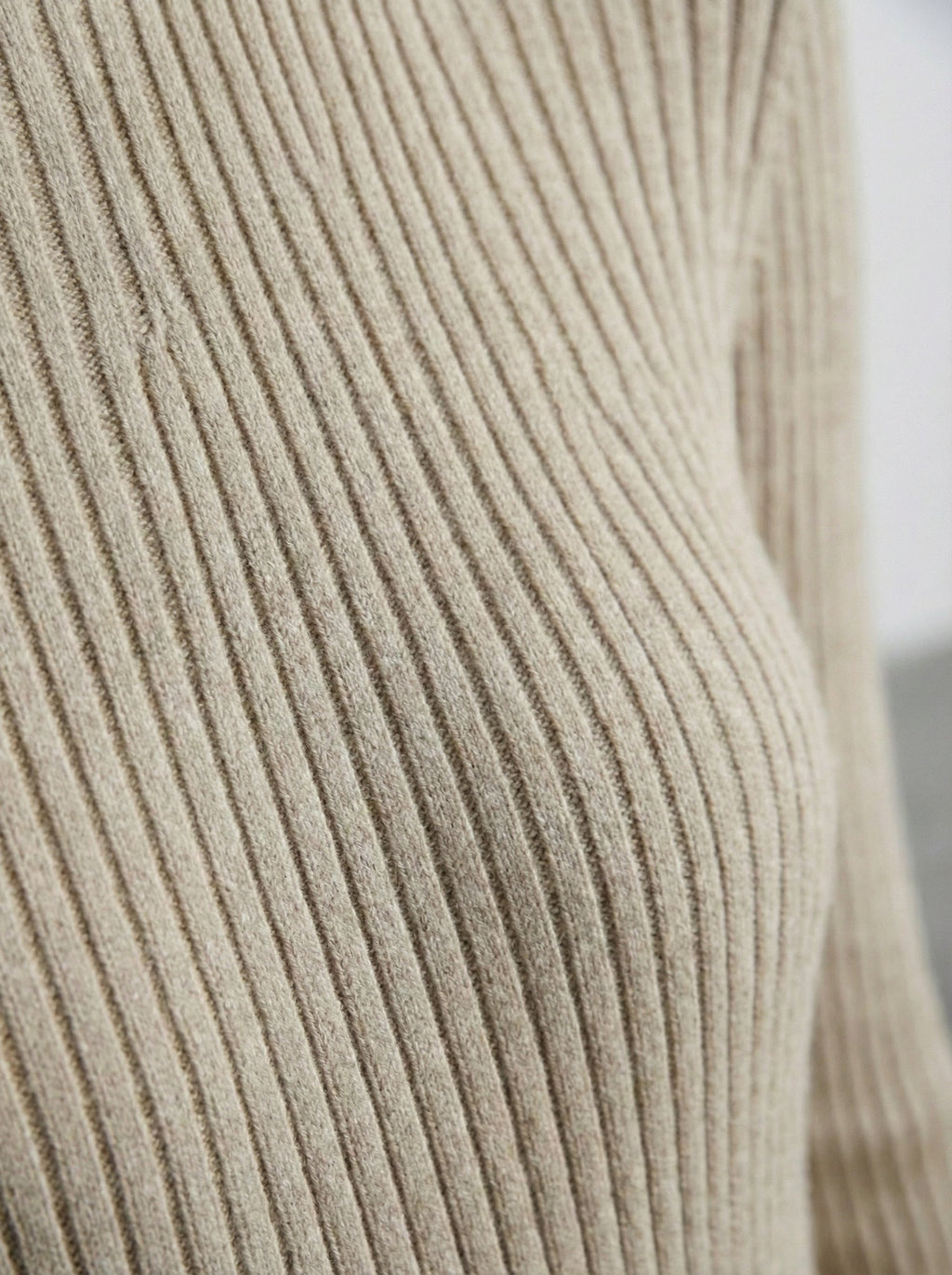 Abito lungo a costine