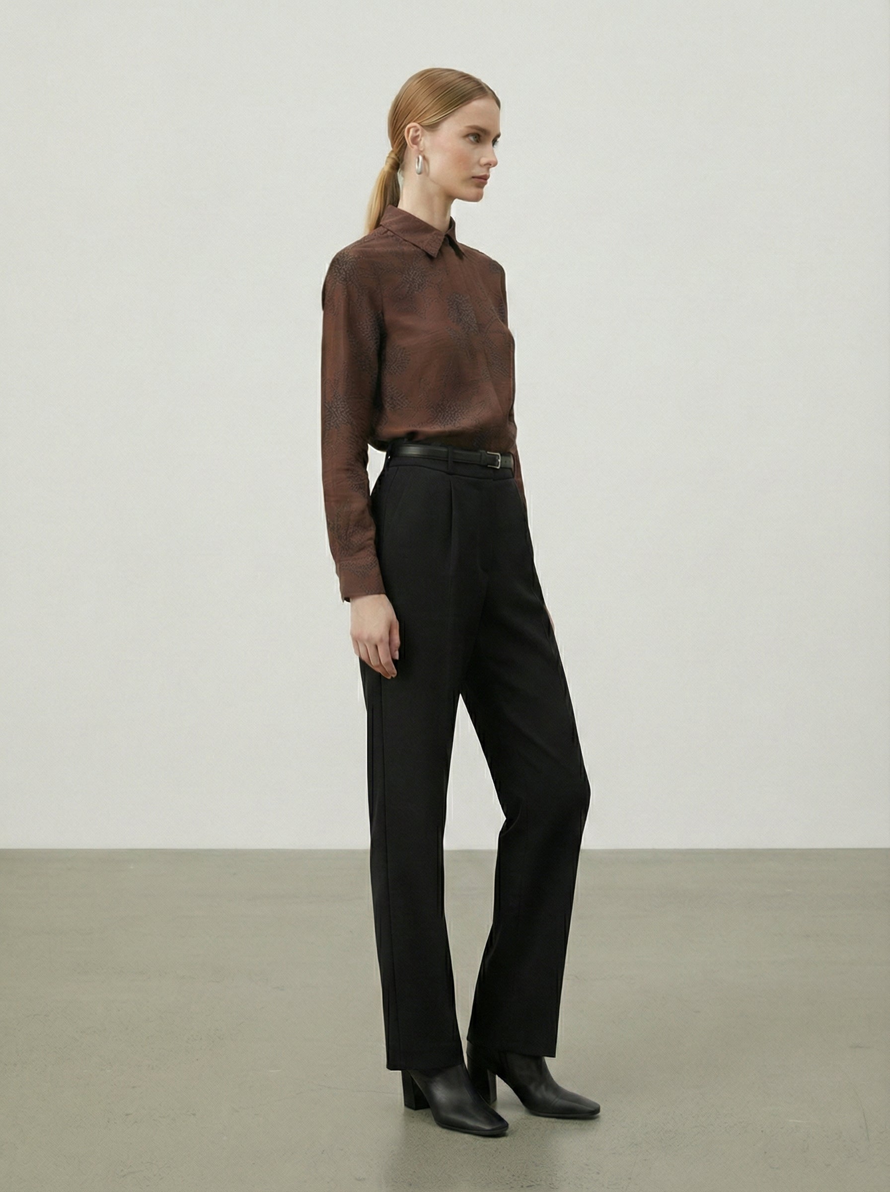 Camicia elegante con ricami