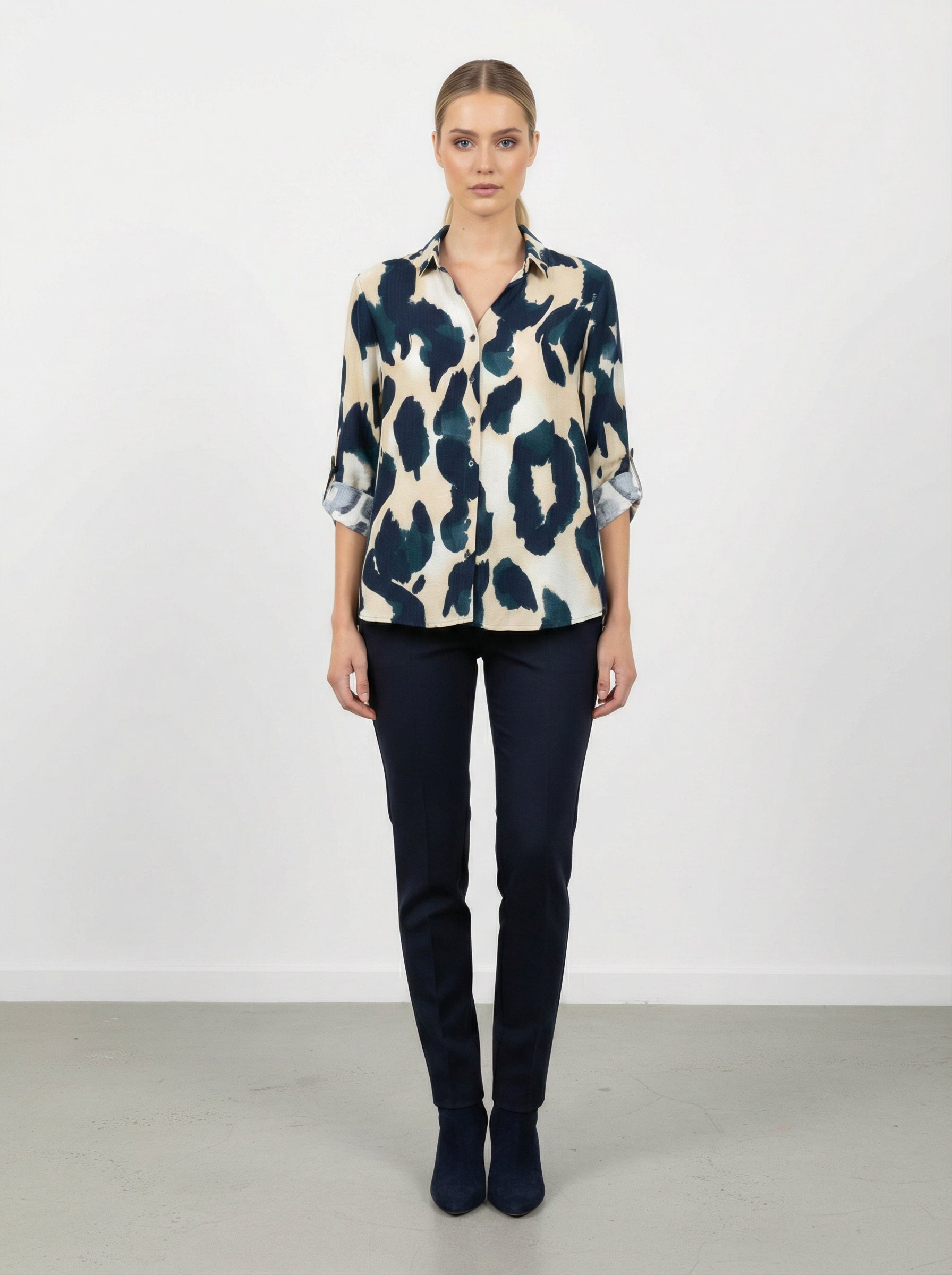 Camicia stampa animalier