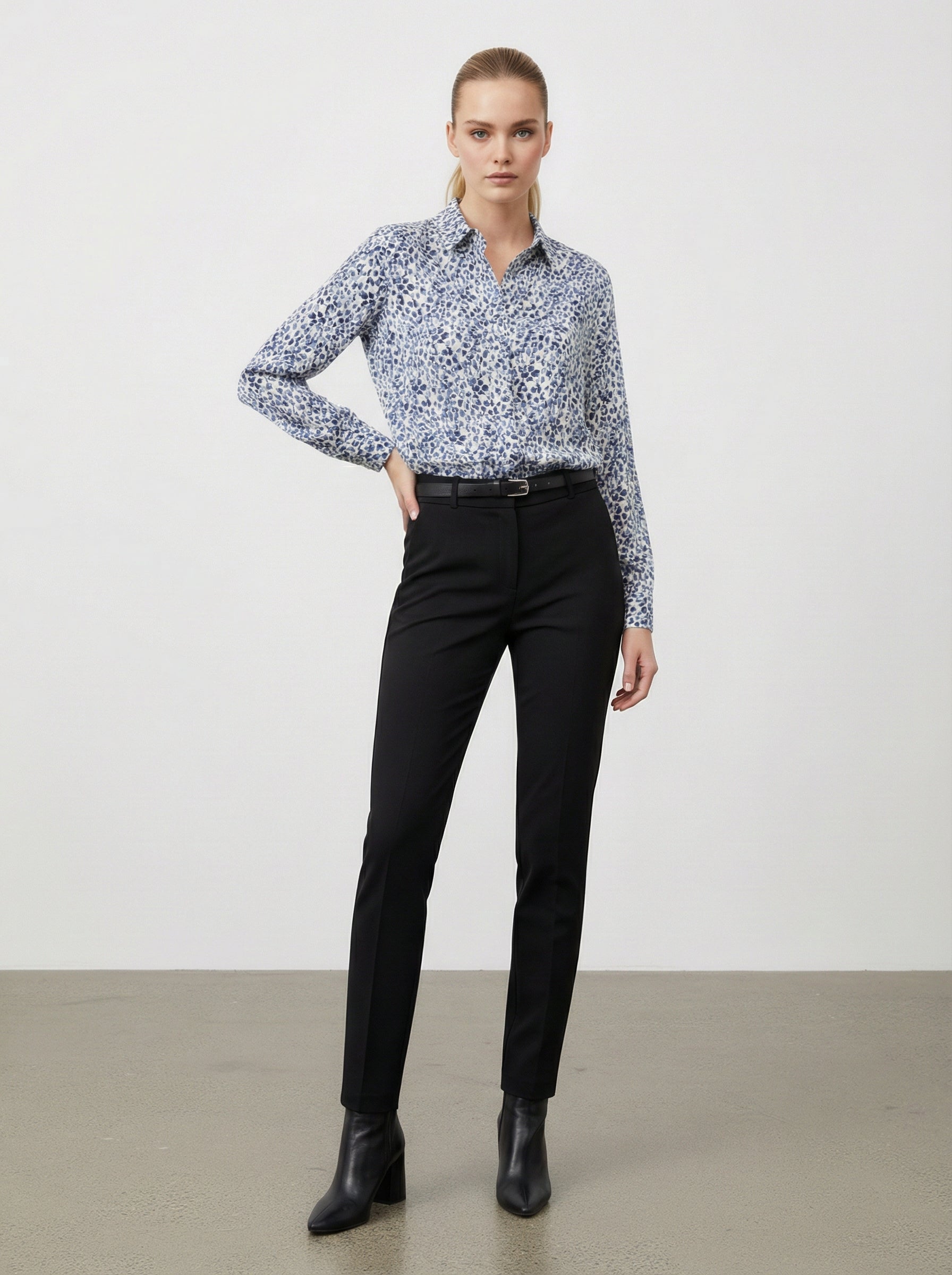 Camicia stampa animalier