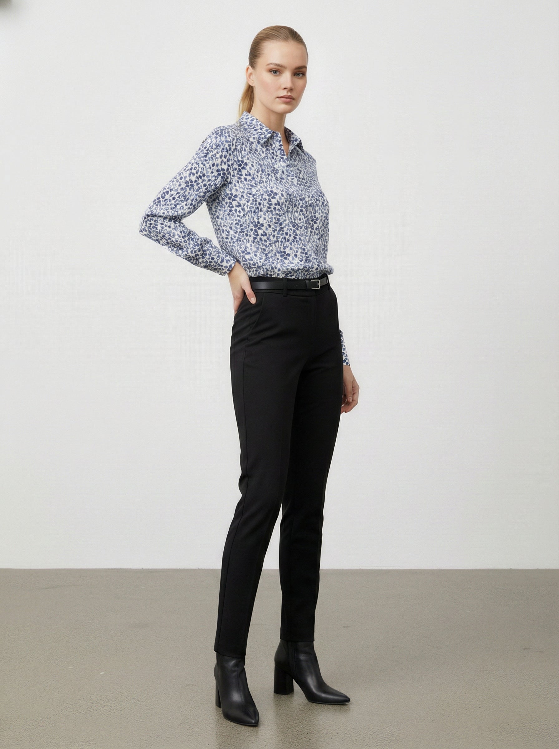 Camicia stampa animalier