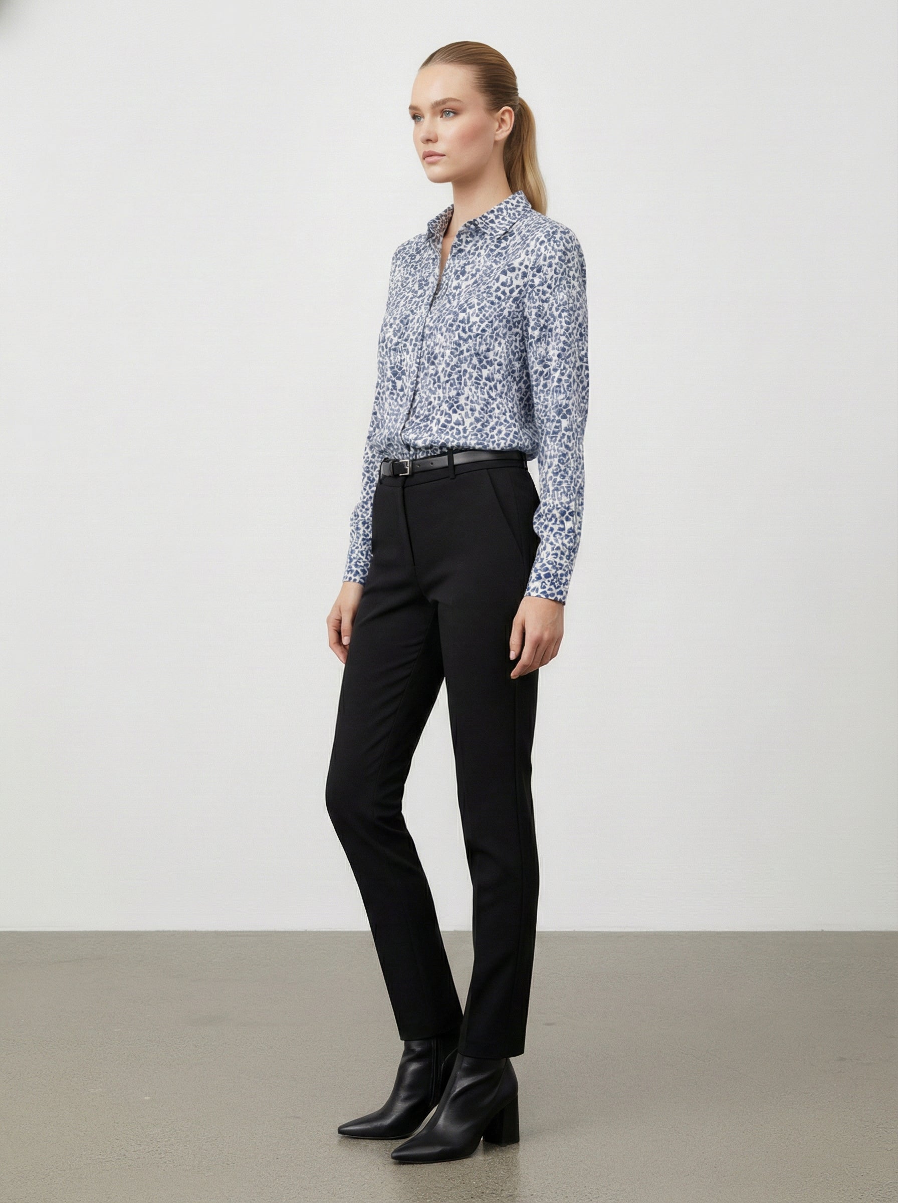 Camicia stampa animalier