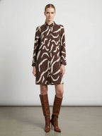 Abito camicia fantasia