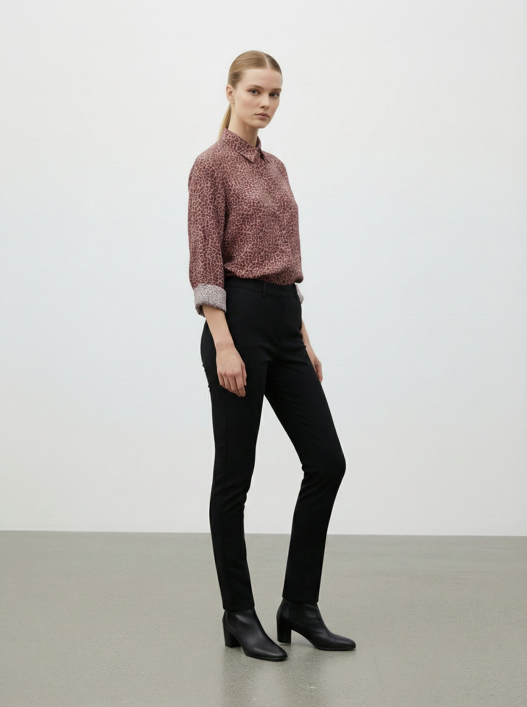 Camicia stampa animalier