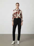 Camicia oversize con stampa