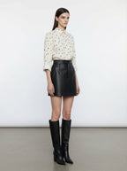 Camicia con stampa cuori