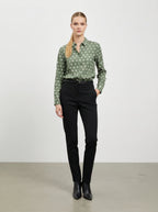 Camicia cotone con pois