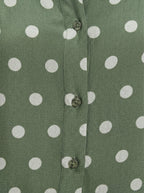 Camicia cotone con pois