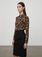 Camicia animalier