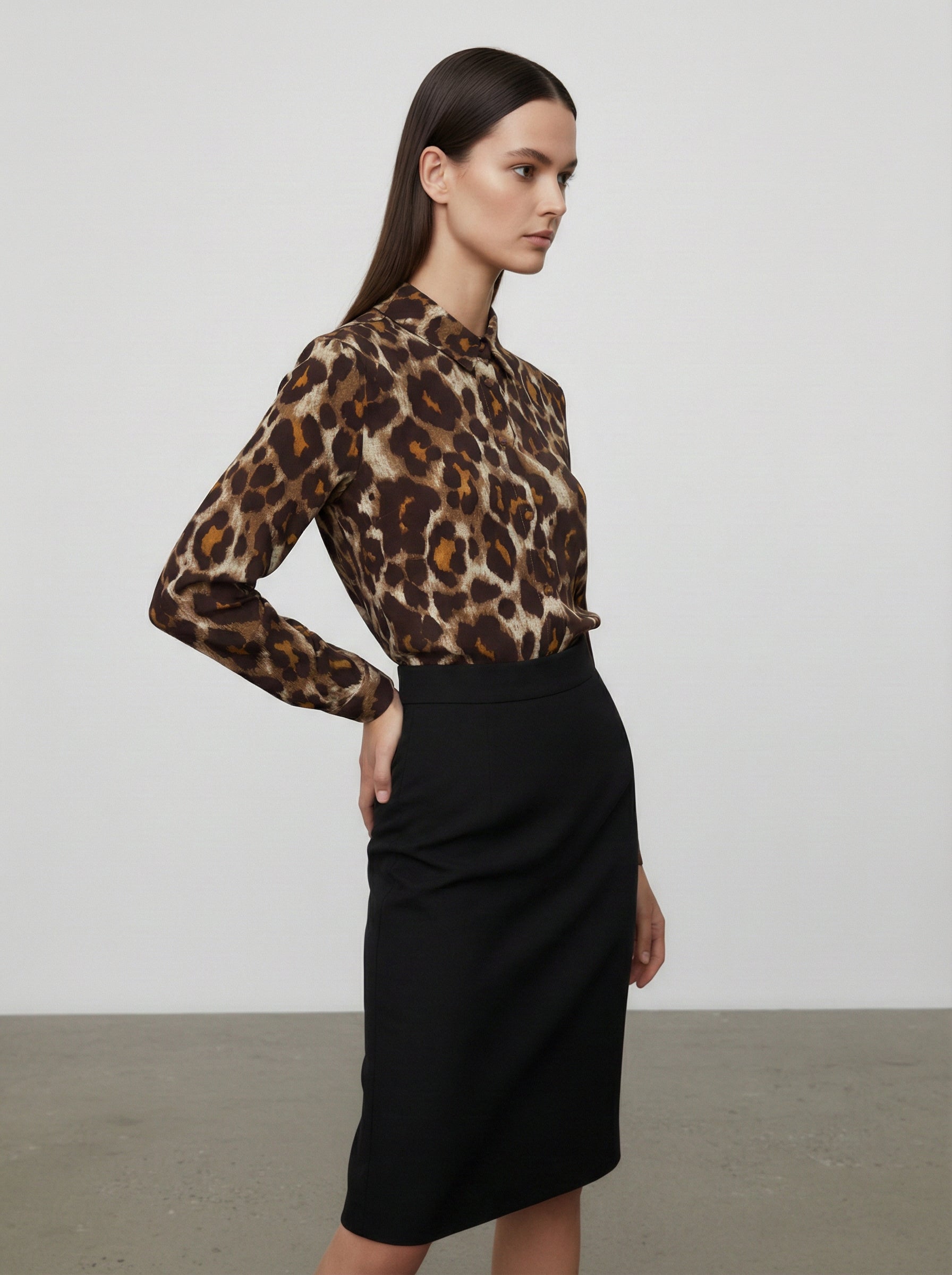Camicia animalier