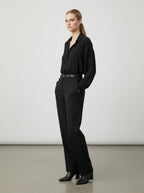 Camicia oversize con brillantini