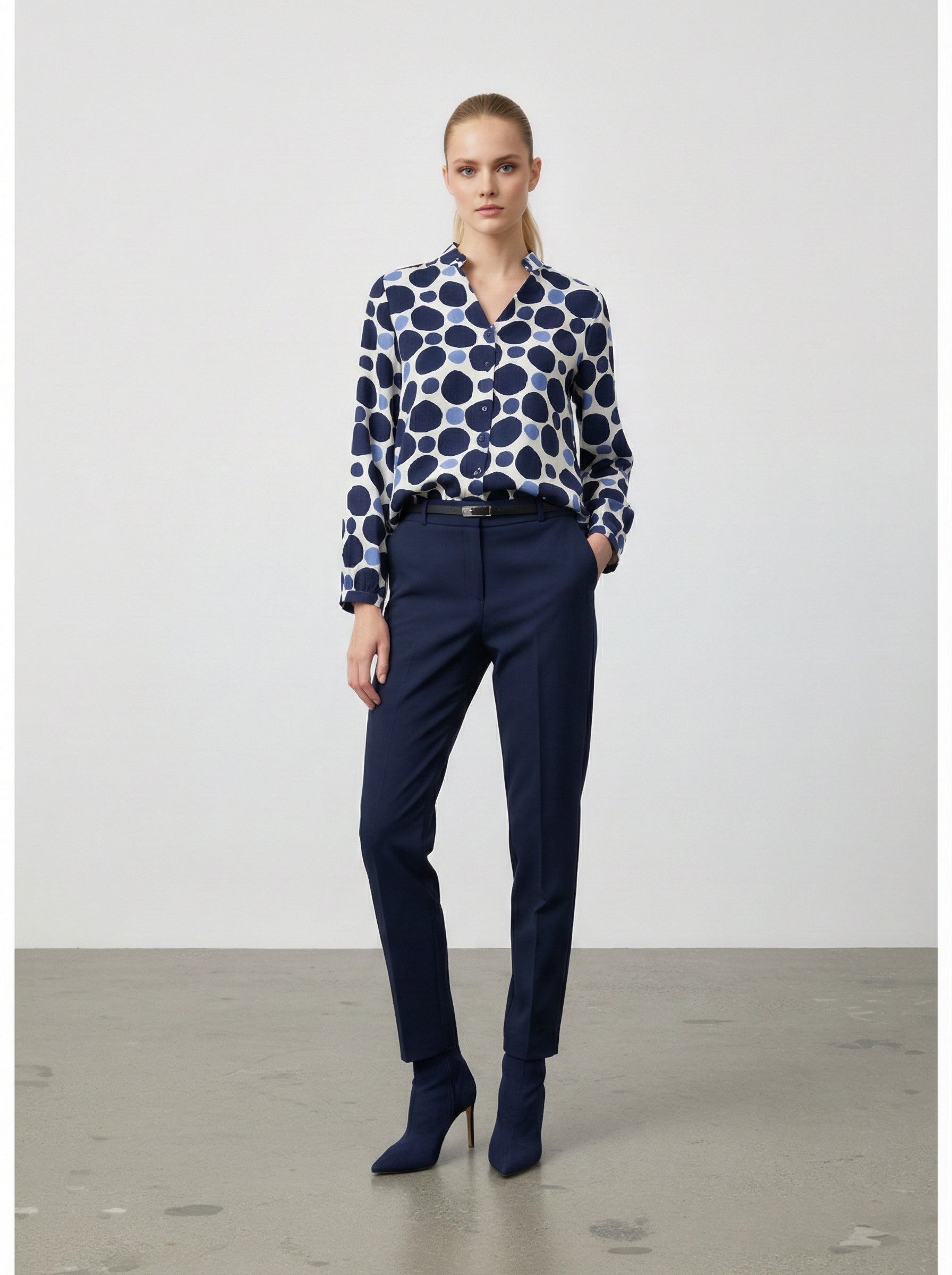 Camicia stampata a fantasia