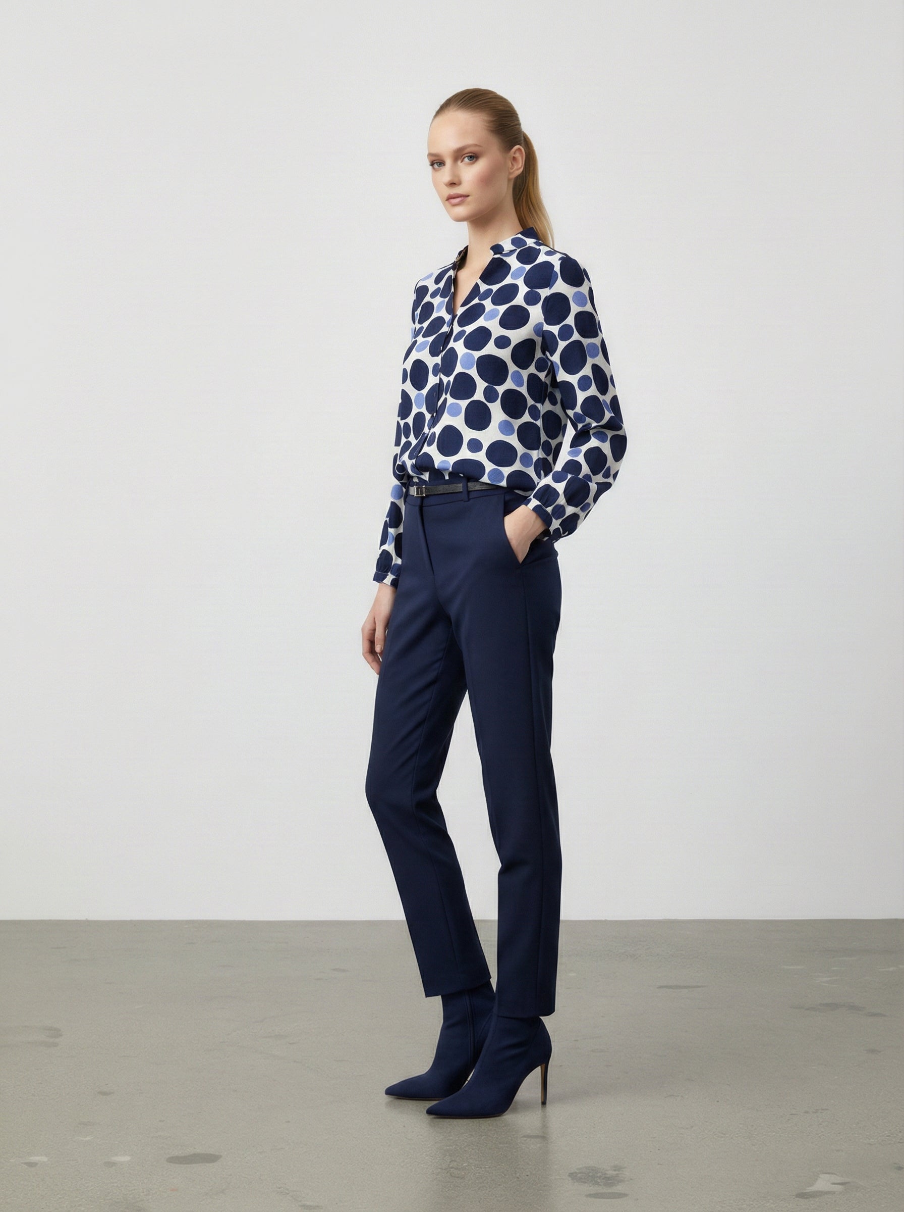 Camicia stampata a fantasia