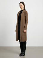 Cardigan lungo con tasche