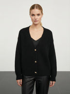 Cardigan con bottoni