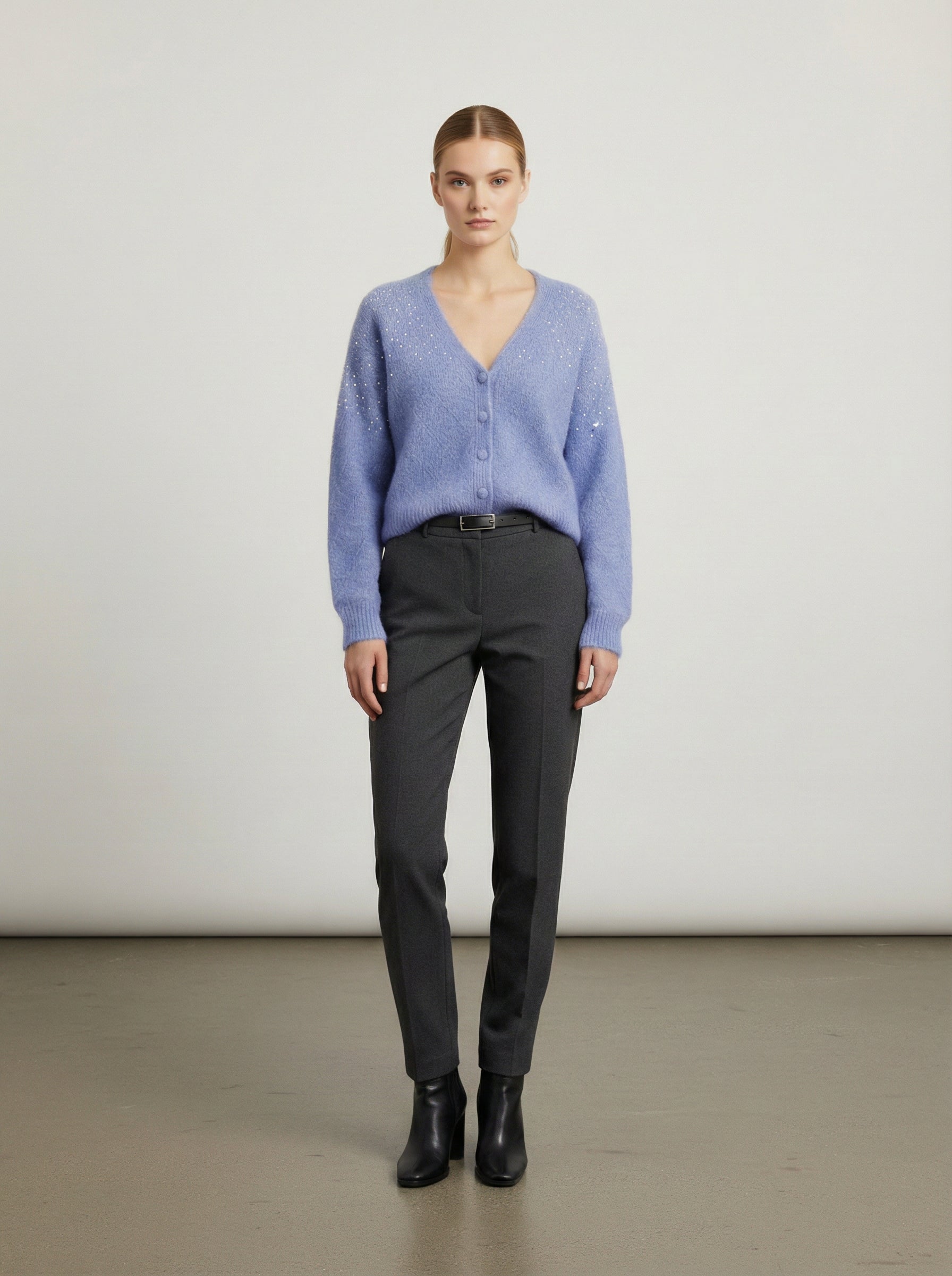 Cardigan con paillettes