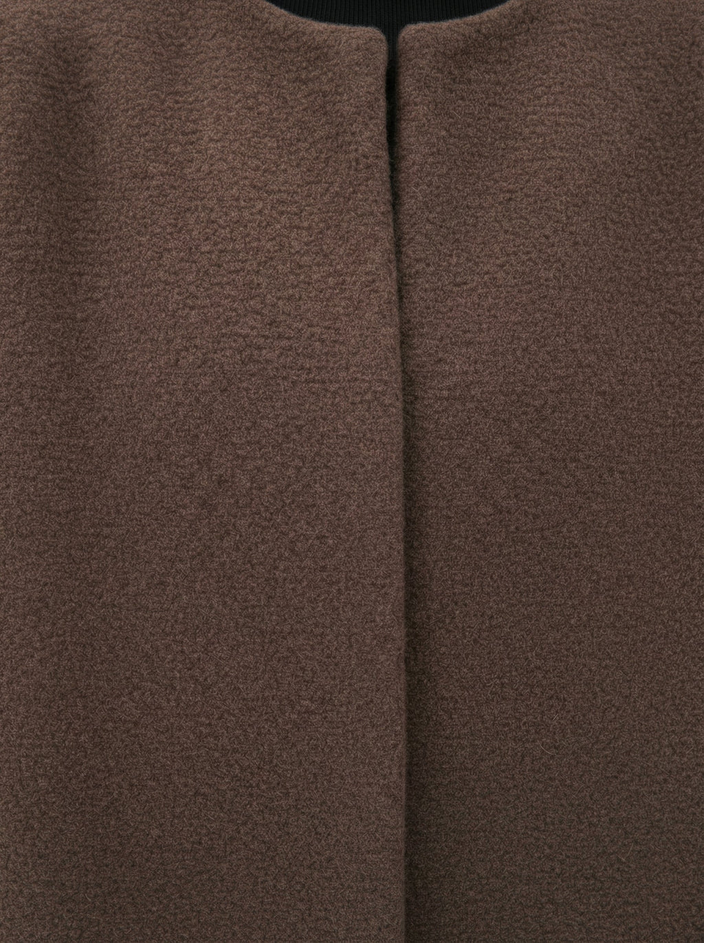 Cardigan lungo con scollo rotondo