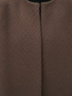 Cardigan lungo con scollo rotondo