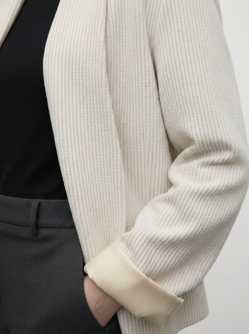 Giacca oversize in velluto