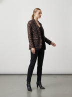 Blazer animalier