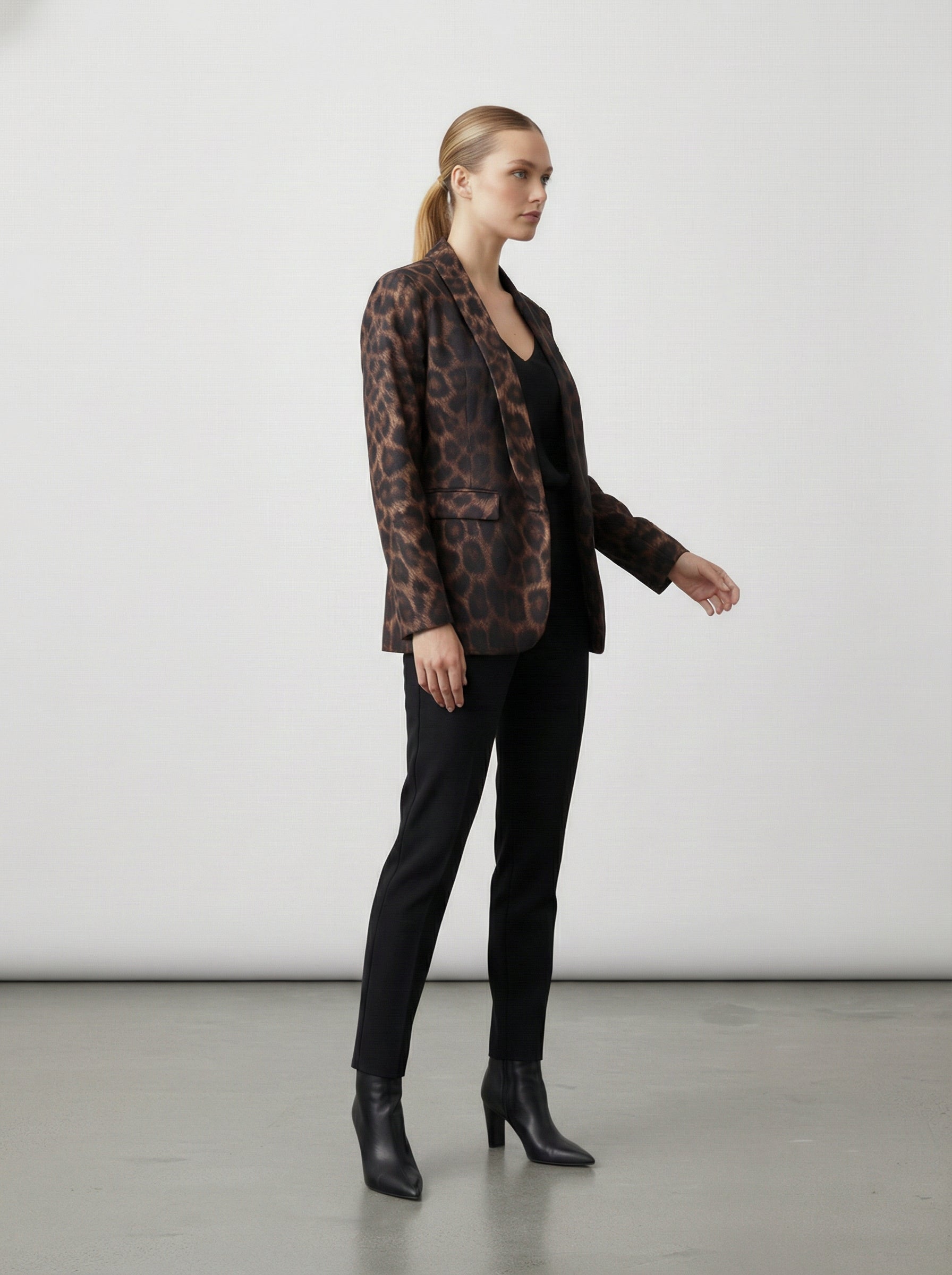 Blazer animalier