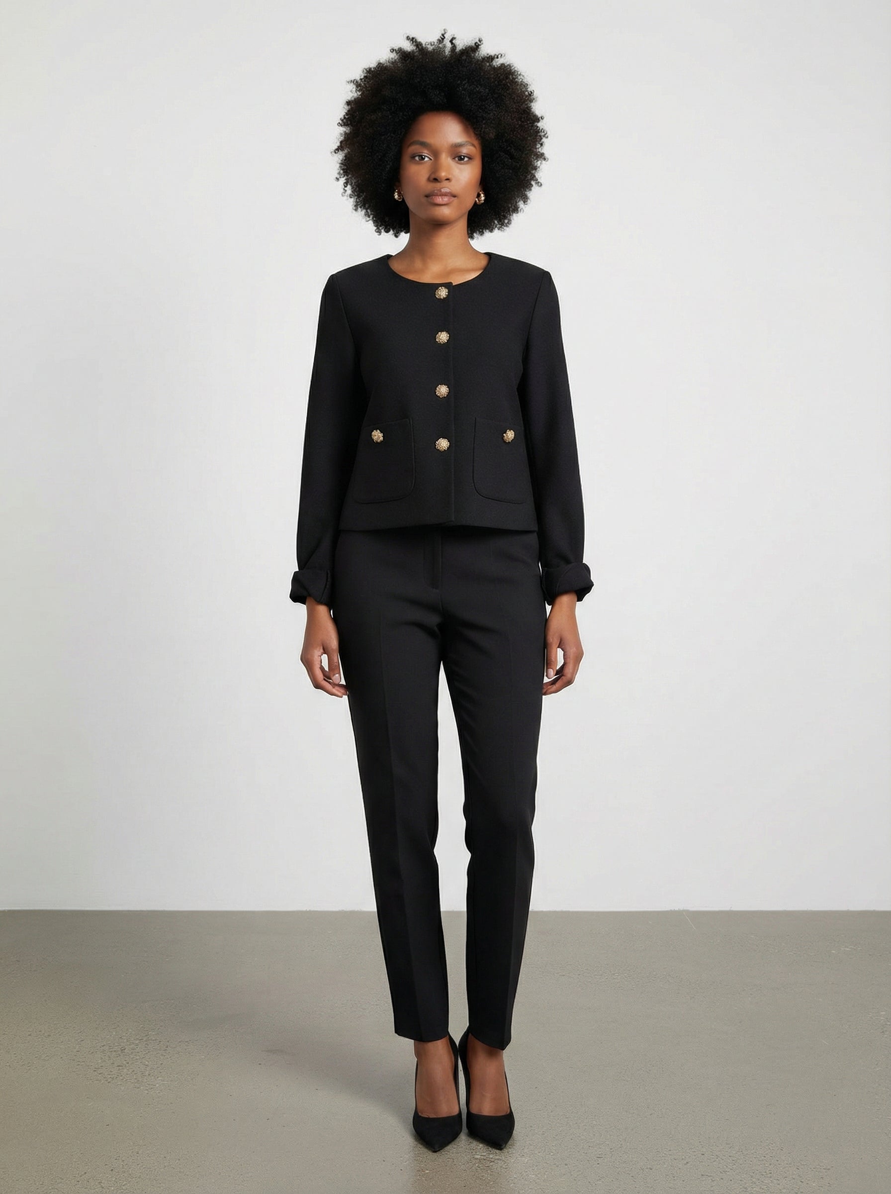 Giacca elegante con bottoni