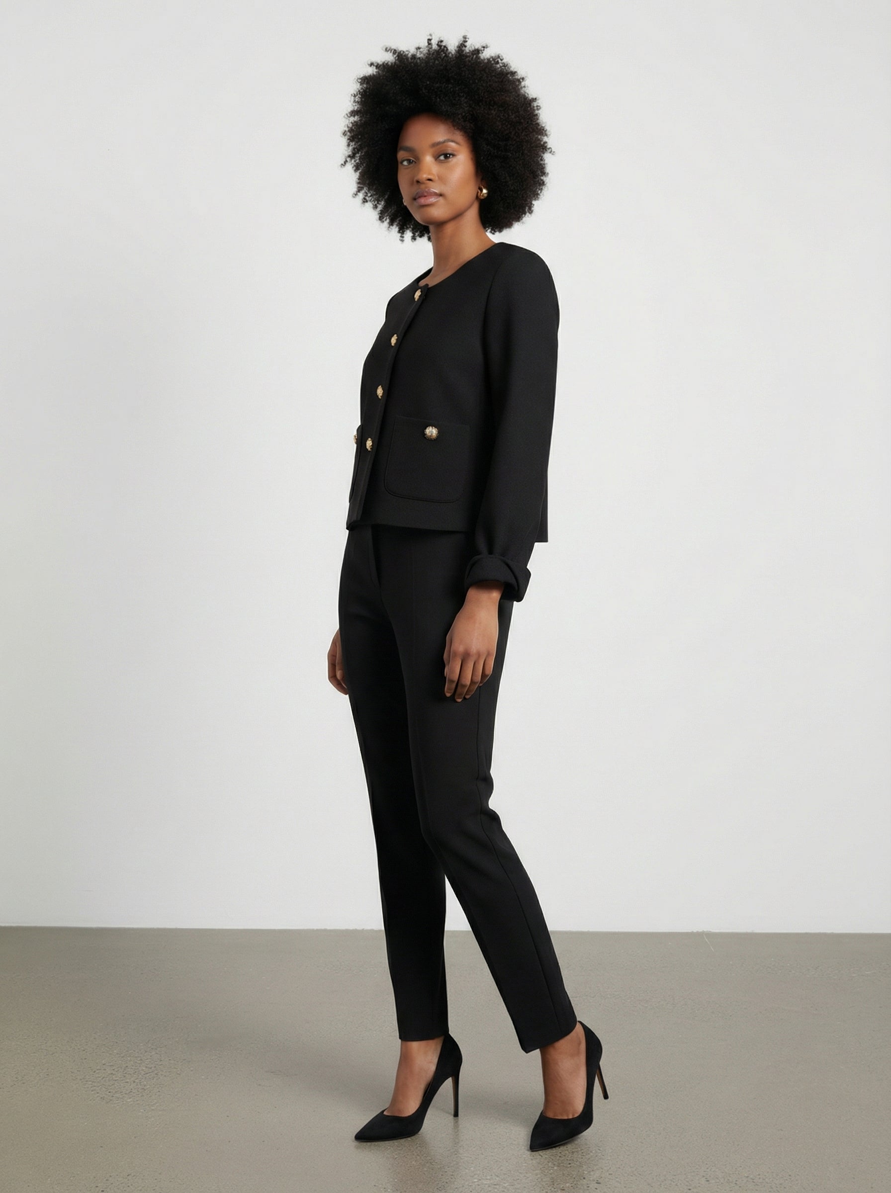 Giacca elegante con bottoni