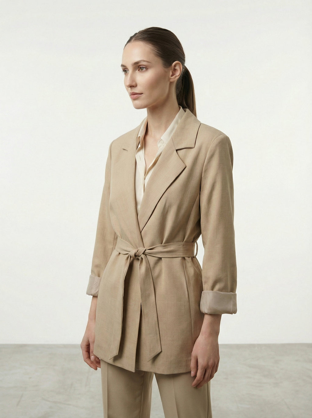 Giacca elegante con cintura