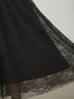 Gonna lunga in pizzo