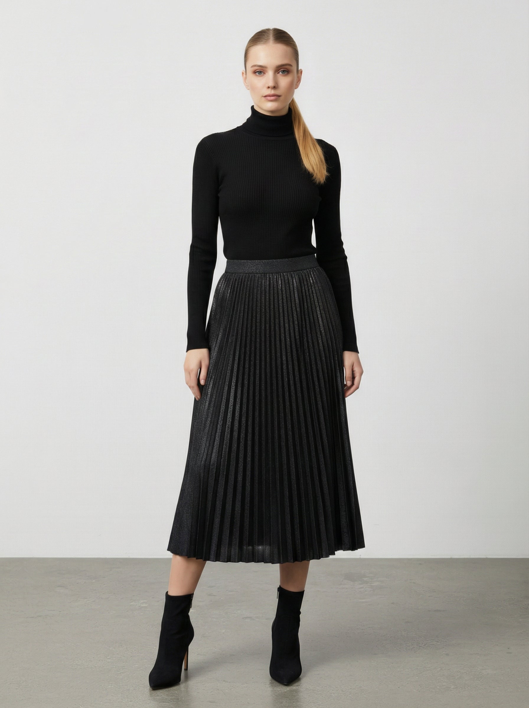 Gonna plissettata elegante