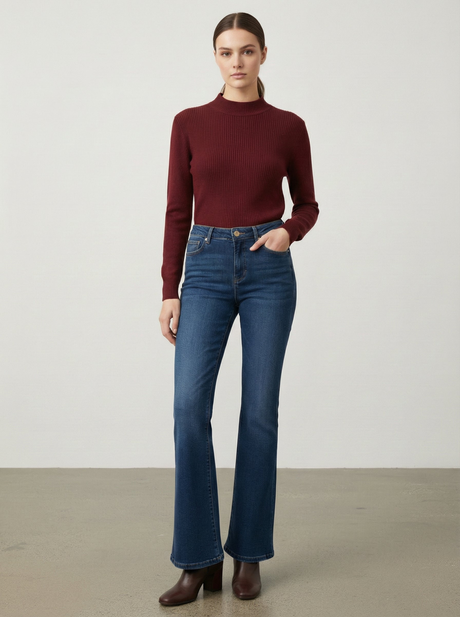 Jeans a zampa di elefante