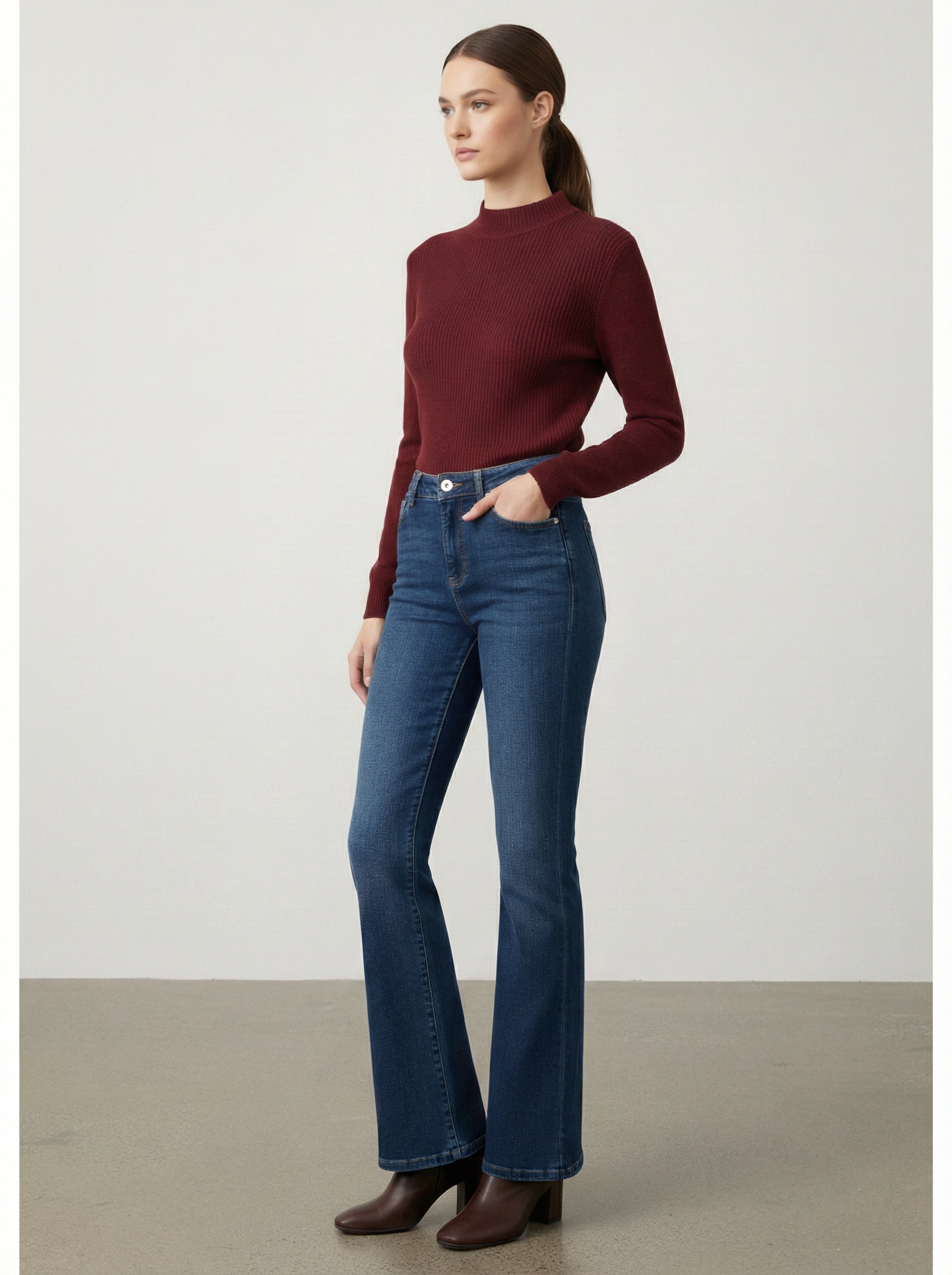 Jeans a zampa di elefante