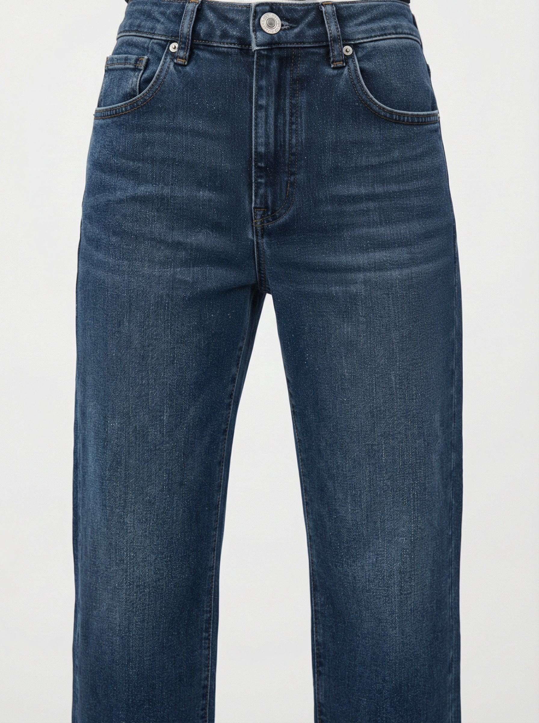 Jeans wide leg glitterato