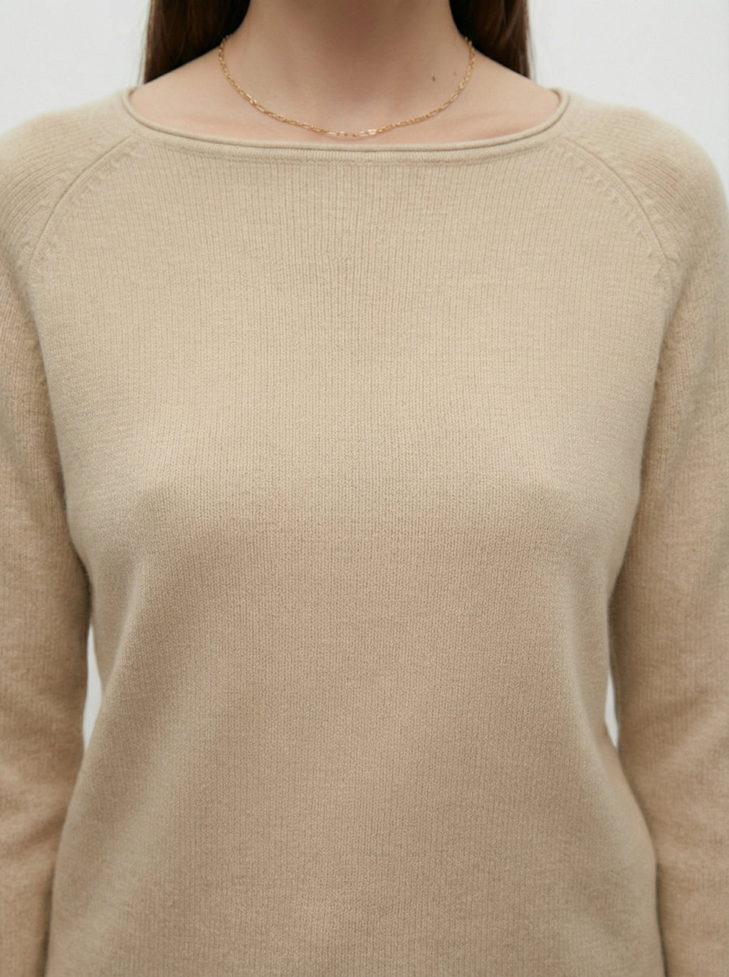 Maglia con scollo ampio