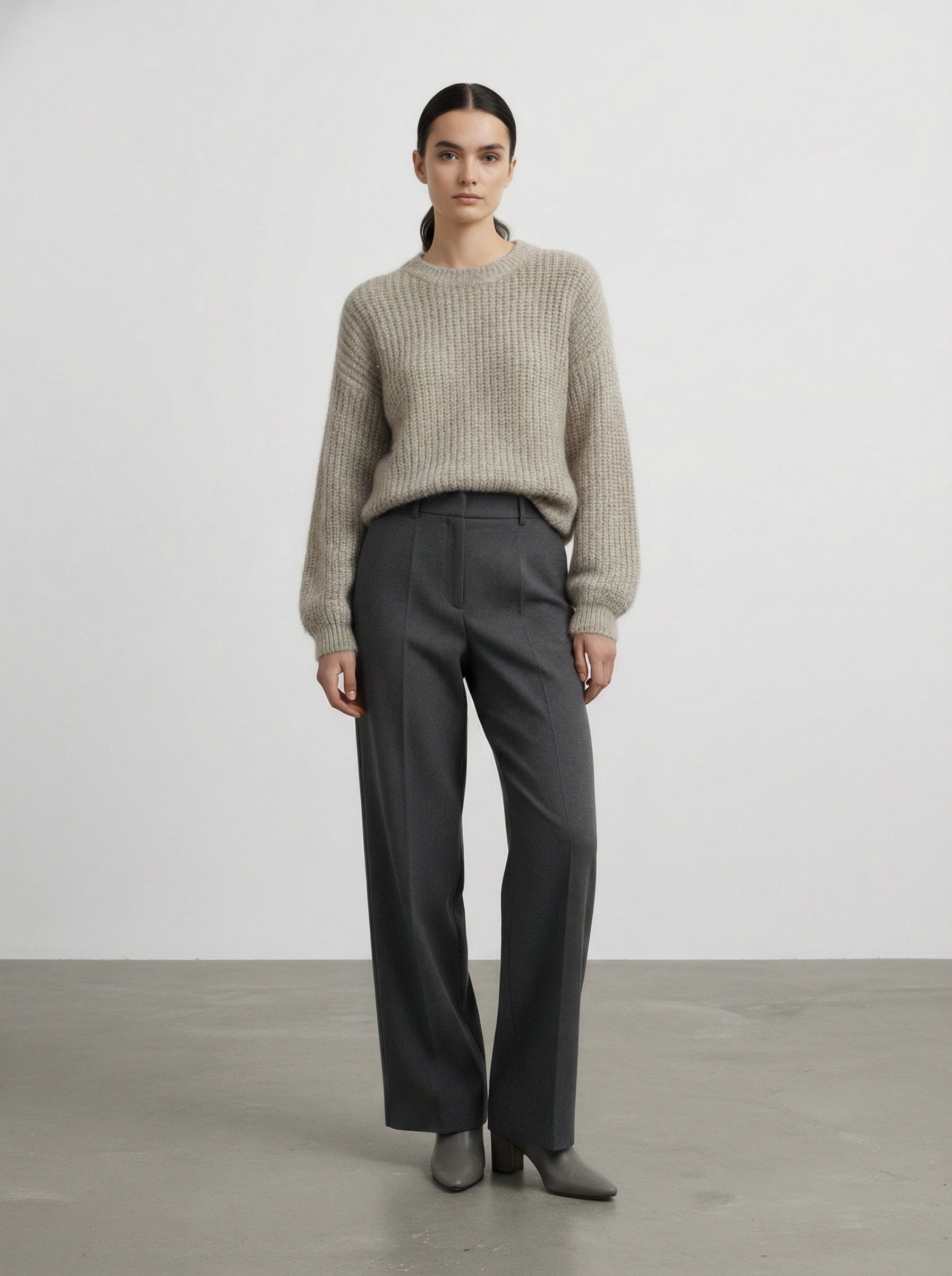 Maglia oversize con paillettes