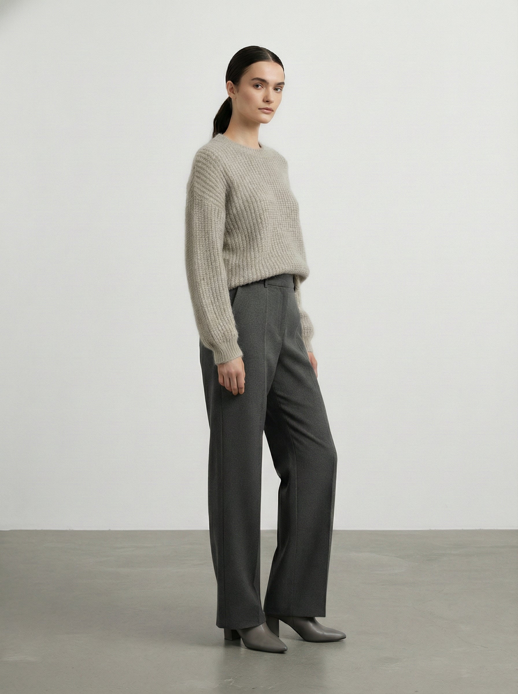 Maglia oversize con paillettes