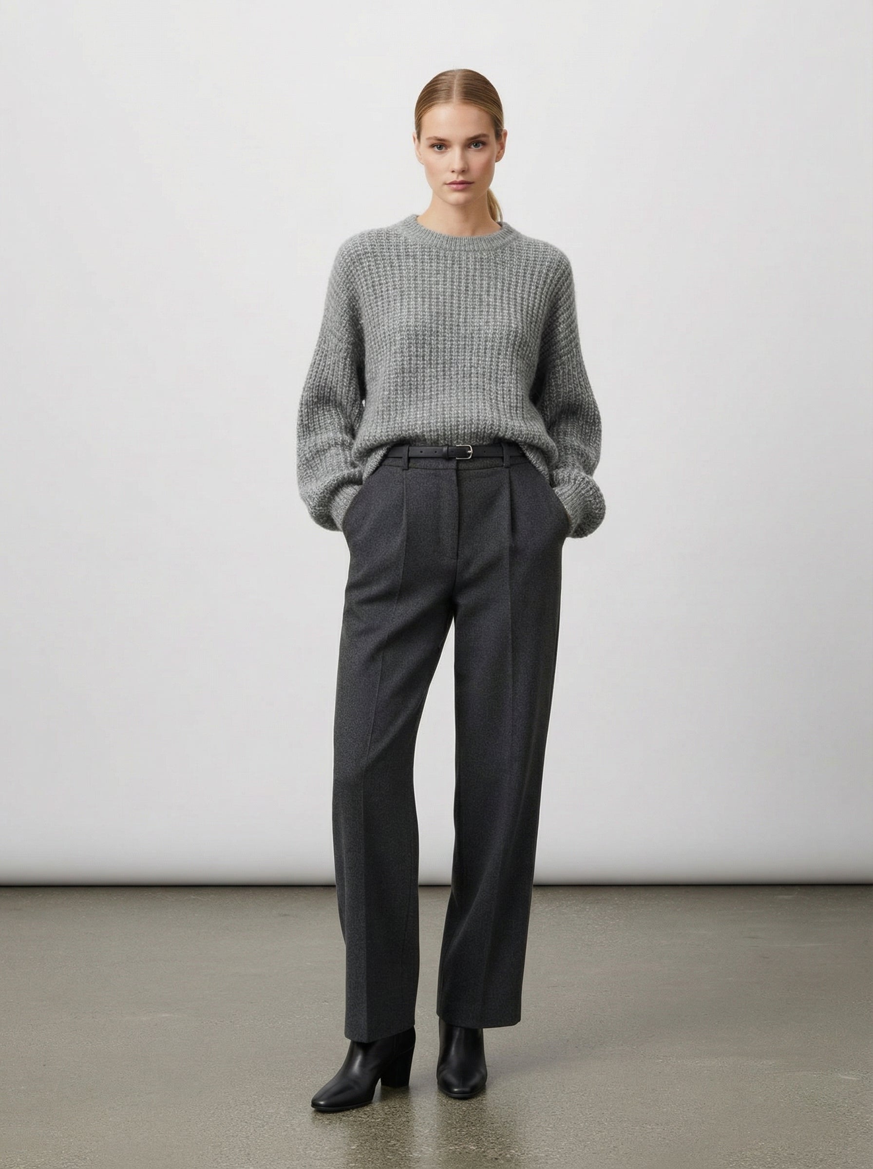 Maglia oversize con paillettes